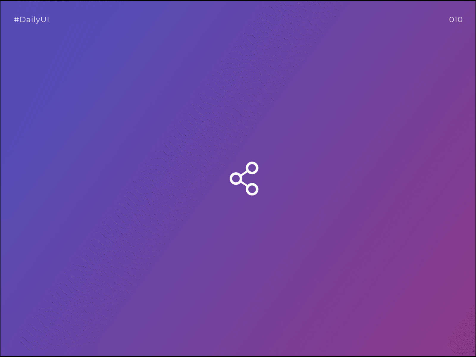 Daily UI Challenge #010 | Social Share Button app dailyui dailyui010 dailyuichallenge ui