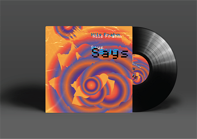 Nils Frahm - Says (Vinyl Cover) album design art music music cover nils frahm says vinyl vinyl cover