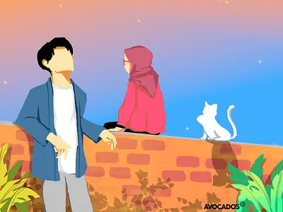 でも きもち を つたえて しまえば いつか . artwork digitalart digitalartist illustration indonesia designer