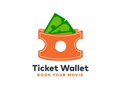 Ticket Wallet logo brand branding designlogo graphicdesign graphicdesigner graphics illustrator logo logodesign logodesigner logodesigns logodesinger logoinspiration logoinspirations logologo logomaker logomark logos logotip logotype