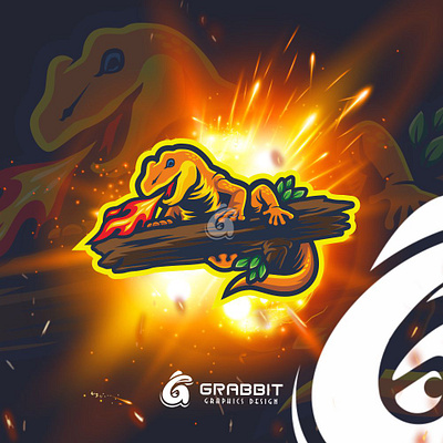 fire gecko esport logo design branding cartoon cool cute design esport mascot esport mascot logo esport team esportlogo esports icon illustration logo logo mascot mascot mascot character simple vector