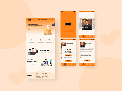 Design Study Case E-voting design figma figmadesign ui ux