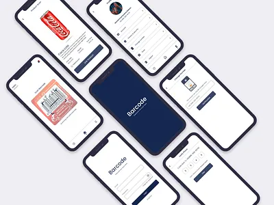 Barcode Application app app ui ux web designui ui ui ux web design ux web