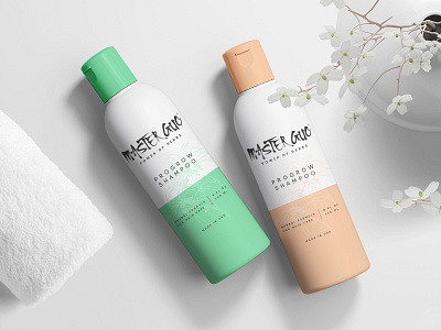 Master Guo - Packaging Design design designpeak fresh health illustration label minimaldesign modern packaging packagingdesign print shampoo wash