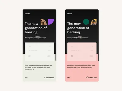 Banking Promo app application bank banking concept minimalism mobile mobile ui modern modernism promo promotion ui uidesign ux uxdesign