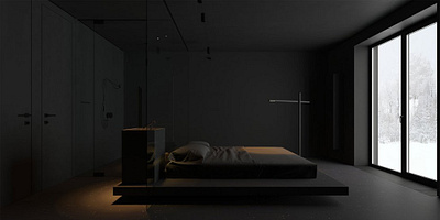 FL1H igorsirotov interior design minimalist visualization дизайн интерьера минимализм