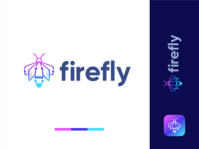 Firefly - Unsold Modern Technology/Digital Product's logo. app icon branding colorful logo conceptual logo creative logo digital logo ecommerce logo fireflies firefly logo logo design logo design branding logo design concept logo designer meaningful logo modern logo rgb technology design technology logo trendy logo