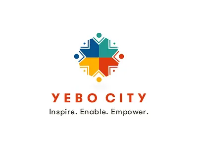 Yebo City Logo Mark african african logo branding colorful logo logo logo design logo designer