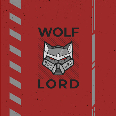 wolf ai cartoon cyber design inspiration logo lord vector warhammer wolf