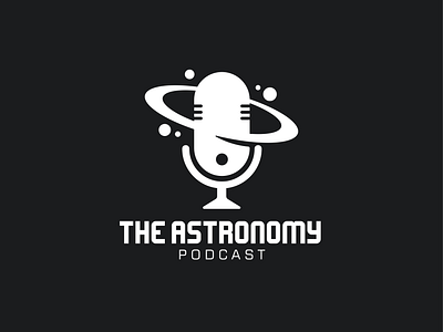 Astronomy Podcast astronomy logo branding design dual meaning dualmeaning illustration logo logo animation logo design logo design concept logo designer logo dual meaning logo inspiration logo inspirations logo inspire logo type logodesign logotype podcast logo