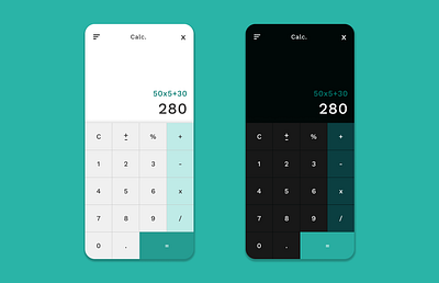 Calculator App app calculator ui design figma uidaily ux