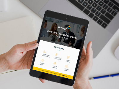 Hiring Emailer digitalemailer emailer icons linearstyling mockup realestate typo ui webdesign workspace