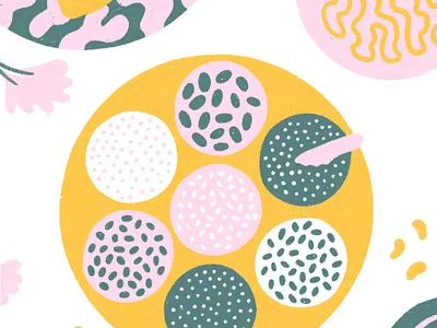 Still here still life - Week 34 color palette concept food food illustration illustration procreate still here still life still life stilllife