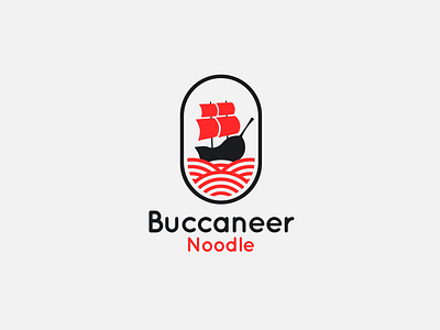 Buccaneer Noodle branding buccaneer buccaneer logo design dual meaning illustration logo logo animation logo design logo design concept logo designer logo dual meaning logo inspiration logo mark logo type logodesign logos logotype noodle noodle logo