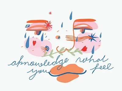 feeling abstract cartoon cheerful concept emotion expression face feeling girl heart joy love mood people person sad smile woman young