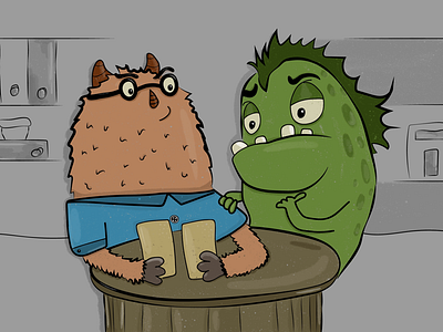 Monsters illustration illustration personage doodle