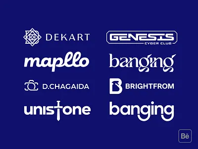 Logotypes collection 8 behance collection emblem icon illustration lettering logo logodesign logotype sign symbol