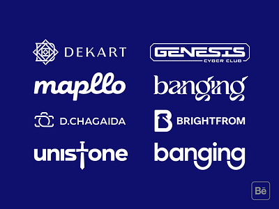 Logotypes collection 8 behance collection emblem icon illustration lettering logo logodesign logotype sign symbol