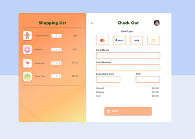 DailyUI Challenge 02- Checkout dailyui