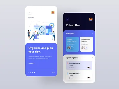 Mobile app app app design branding illustration logo minimal mobile ui ux vector webdesign