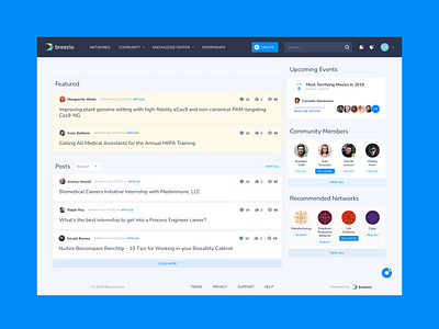 Community platform - Feed