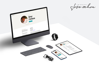 Chef Jose Ochoa - Portfolio brand ui ux webflow website website design