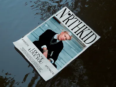 NORTHKID branding design identity identity branding logo logotype poster serif type typography water