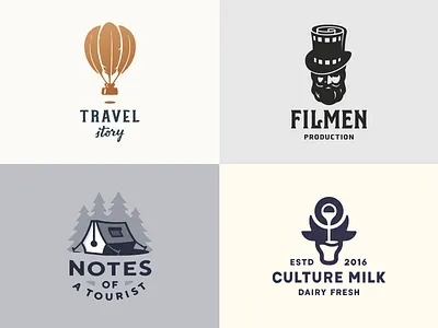 JK Logos Collection/3 behance collection krivenko logo logofolio logotype