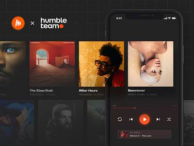 Musi — music streaming app. Turn it up to 11! applemusic branding clean dark design music music app player spotify ui ux