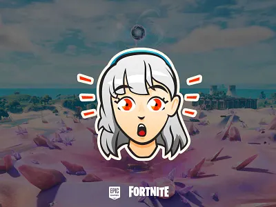 Fortnite Chapter 2 Season 5 emoticons - Lexa anime emoji emote fortnite manga