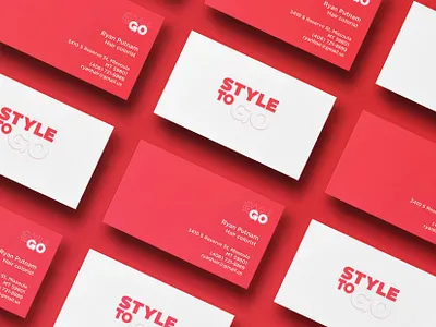 FRESH PINK MINIMAL BUSINESS CARDS DESIGN brand identity branding business card business card design graphic design logo minimal minimalist professional typography