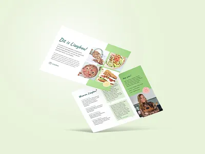 Lizzybox Branding: Flyer branding branding and identity clean flyer flyer design flyer designer graphic design graphic designer green healthy lizzybox