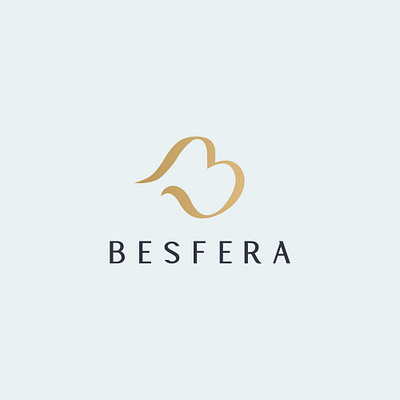 BESFERA COMPAY LOGO branding design flat graphic design icon illustrator lettering lettermark letters logo logo design minimal ui ui design ux vector