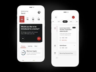 Bookings App booking calendar ios mobile ui ui design ux