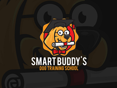 Education & School Logo Ideas animation branding design dog dog logo illustration logo design school school logo vector