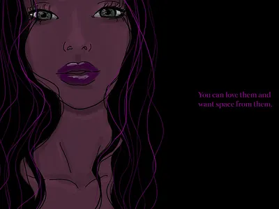 girl girl illustration illustration photoshop quote