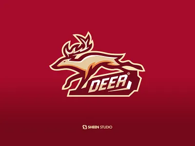 deer esport concept comunitas esport icon logo logo design logodesign logosport mascot character mascotlogo vector