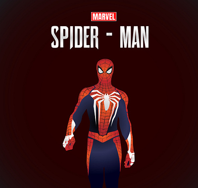 Spider man background character design fanart graphicdesign illustration illustrator marvel spider man wallpaper