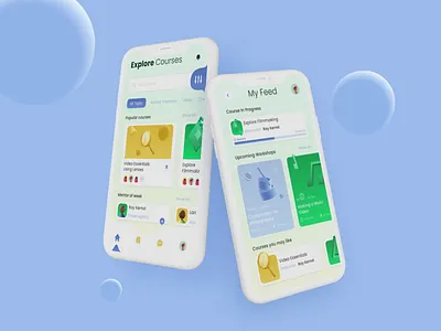 Production courses 3d app design illustration ui ux