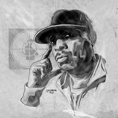 Chuck D design icon illustration illustrator