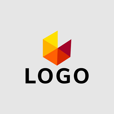 low poly Logo animation app brand brand identity branding design fashion food graphic design icon illustration illustrator lettering logo logo design logodesign logotype minimal typography vector