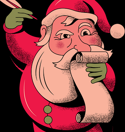 Santa's List christmas santa textures