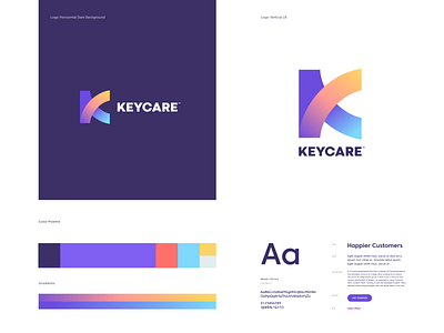 keycare app branding icon identity illustration iphone logo mark sketch website