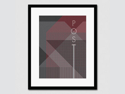 Post Poster & Cover book football geometric kids minimal