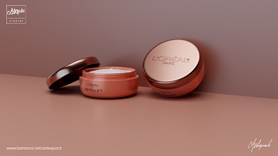 LOREAL PARIS REVITALIFT 3d product design animation beauty app beauty logo beauty product beauty salon branding design flat industrial product minimal mockup photorealism photorealistic product animation product design