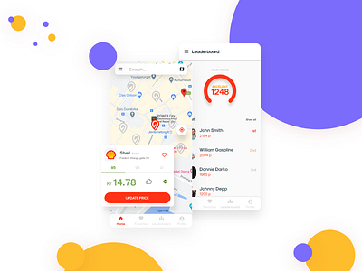 Gas Price | Fuel App app design design design app ui ui design ux ux design