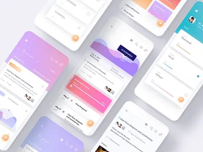 CONNEC-mobile app product design ui