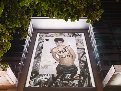 DECADE Billboard Poster branding design fashion futurecommanddesignoffice identity japan logo vector