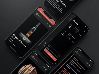 InvittiShop layout black ecommerce grappa invitti