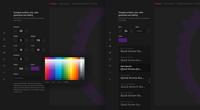 Quick UI scetch data visualization dataviz ui